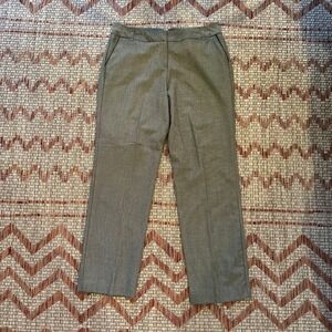 WORTHINGTON | Petite Modern Fit Charcoal Gray Herringbone Dress Pants, Size 10P